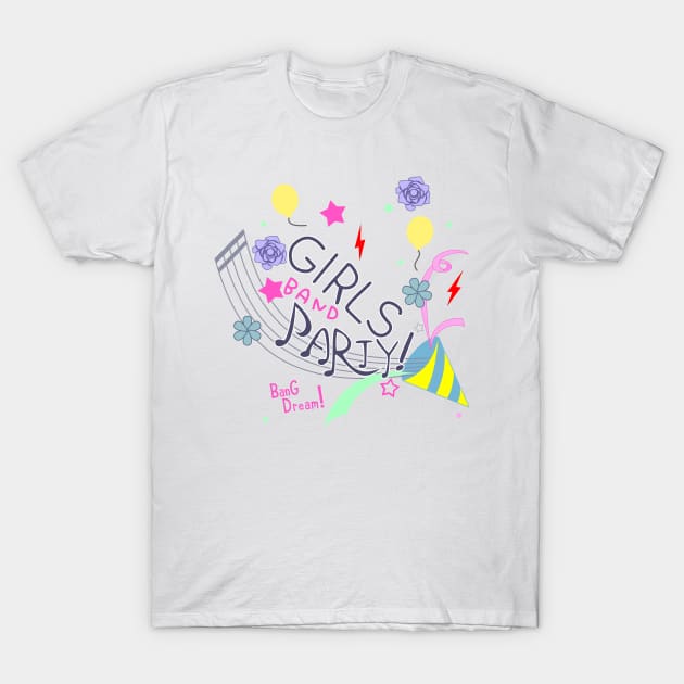 Garuparty Ikebukuro 2019 White T-Shirt by naderu